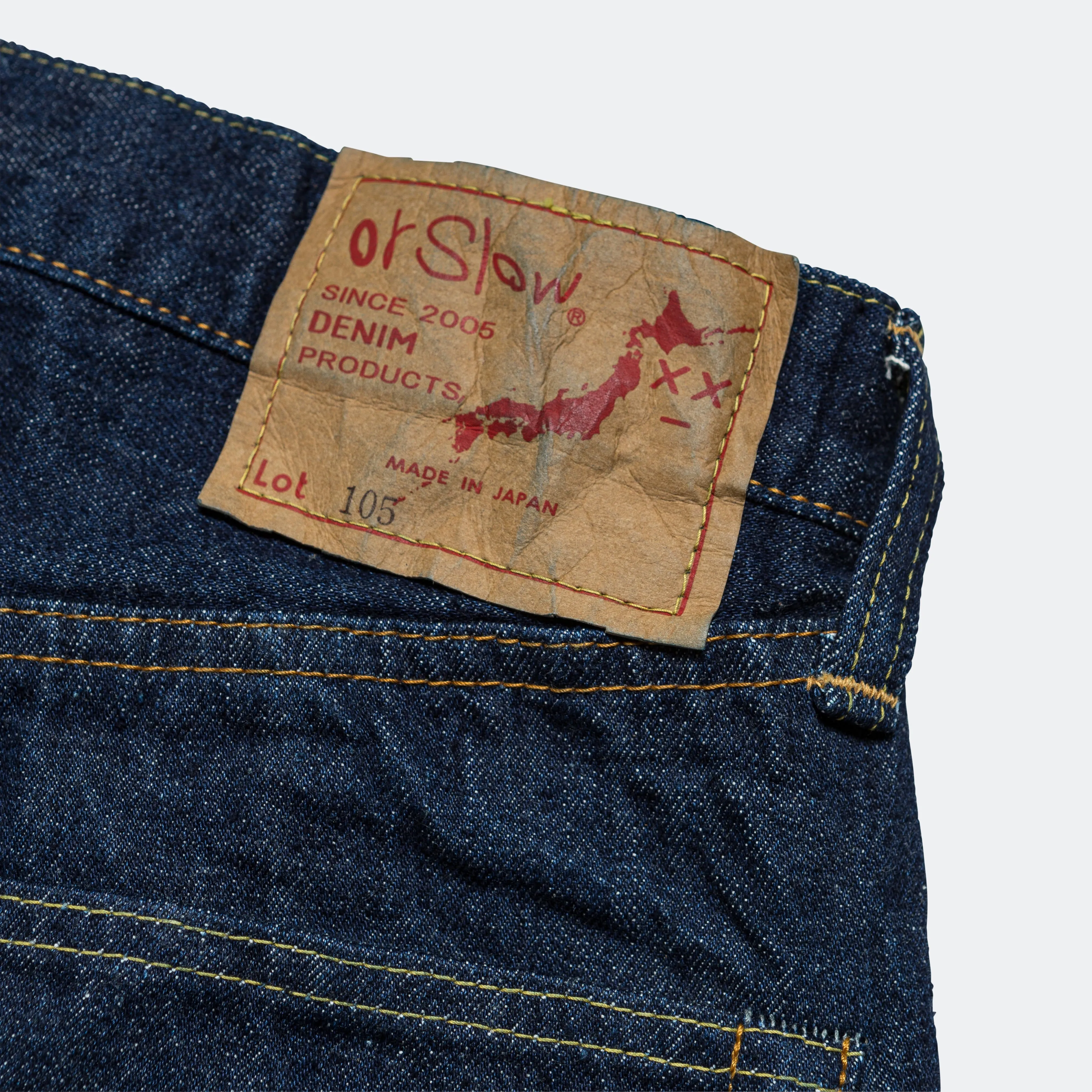 105 Standard Selvedge Denim - One Wash