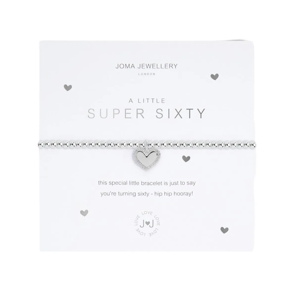 A Little 'Super Sixty' Bracelet | Silver Plated