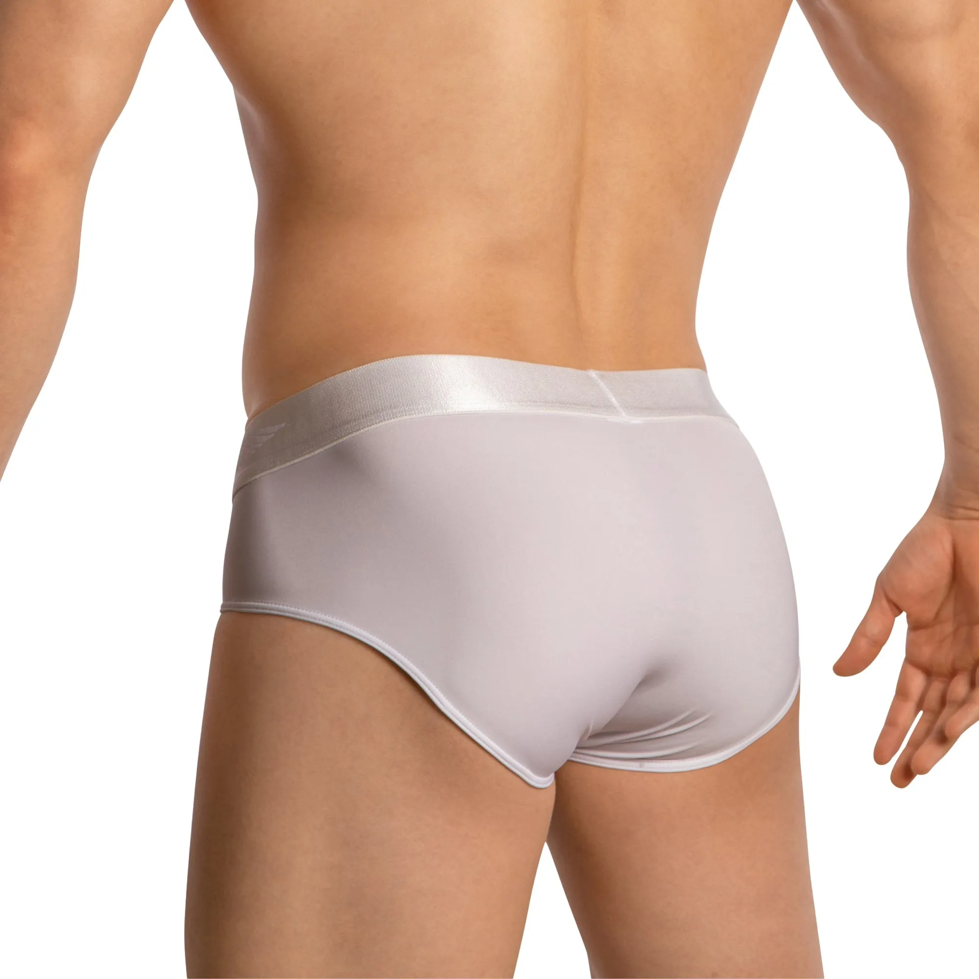 Agacio Sheer Boxer Briefs with Pouch AGJ041