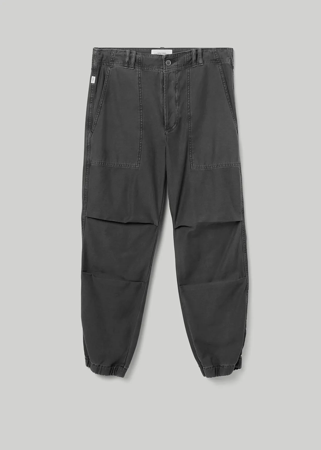 Agni Utility Trouser in Washed Black