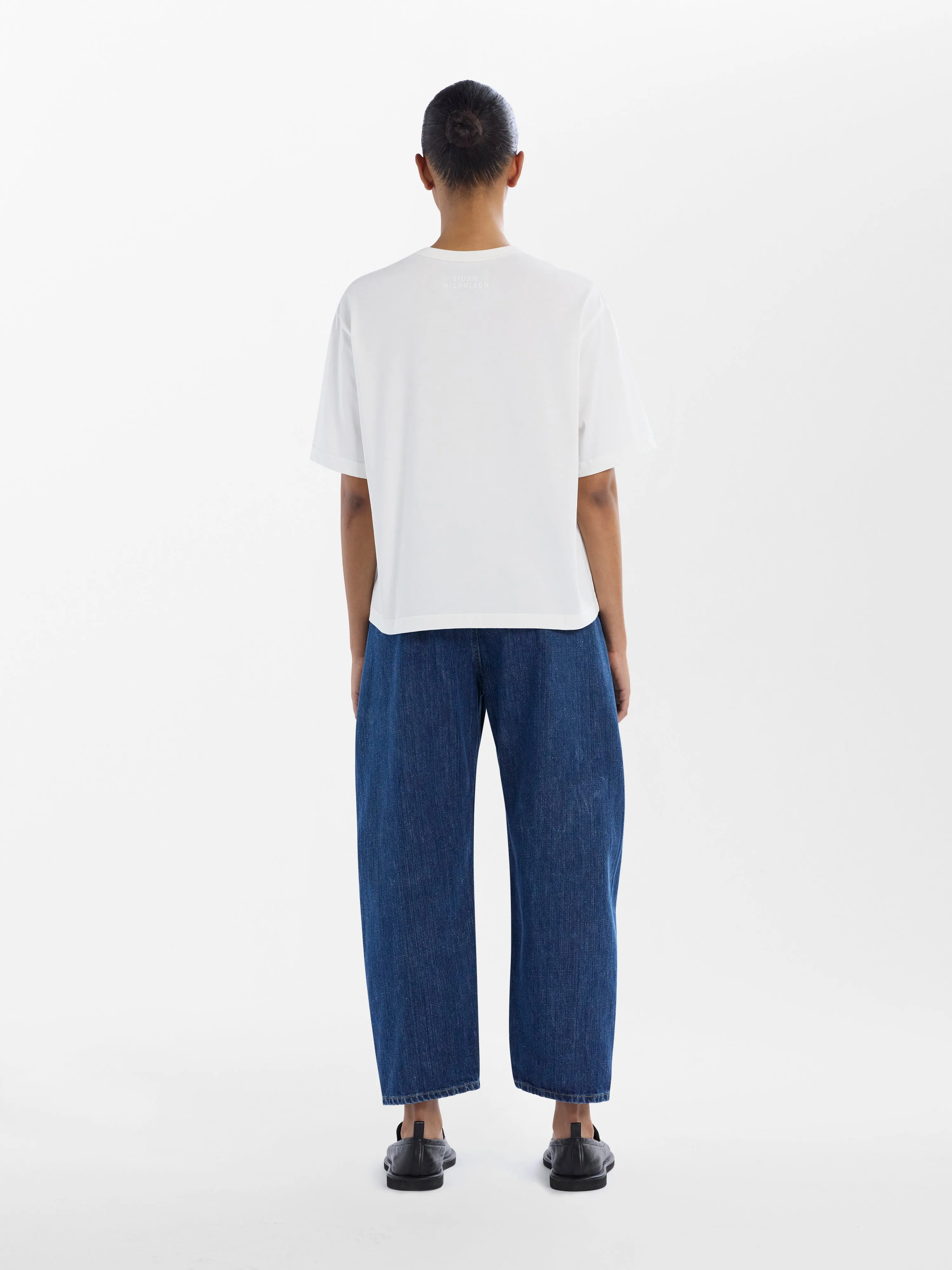 Akerman Washed Denim Pant in Indigo