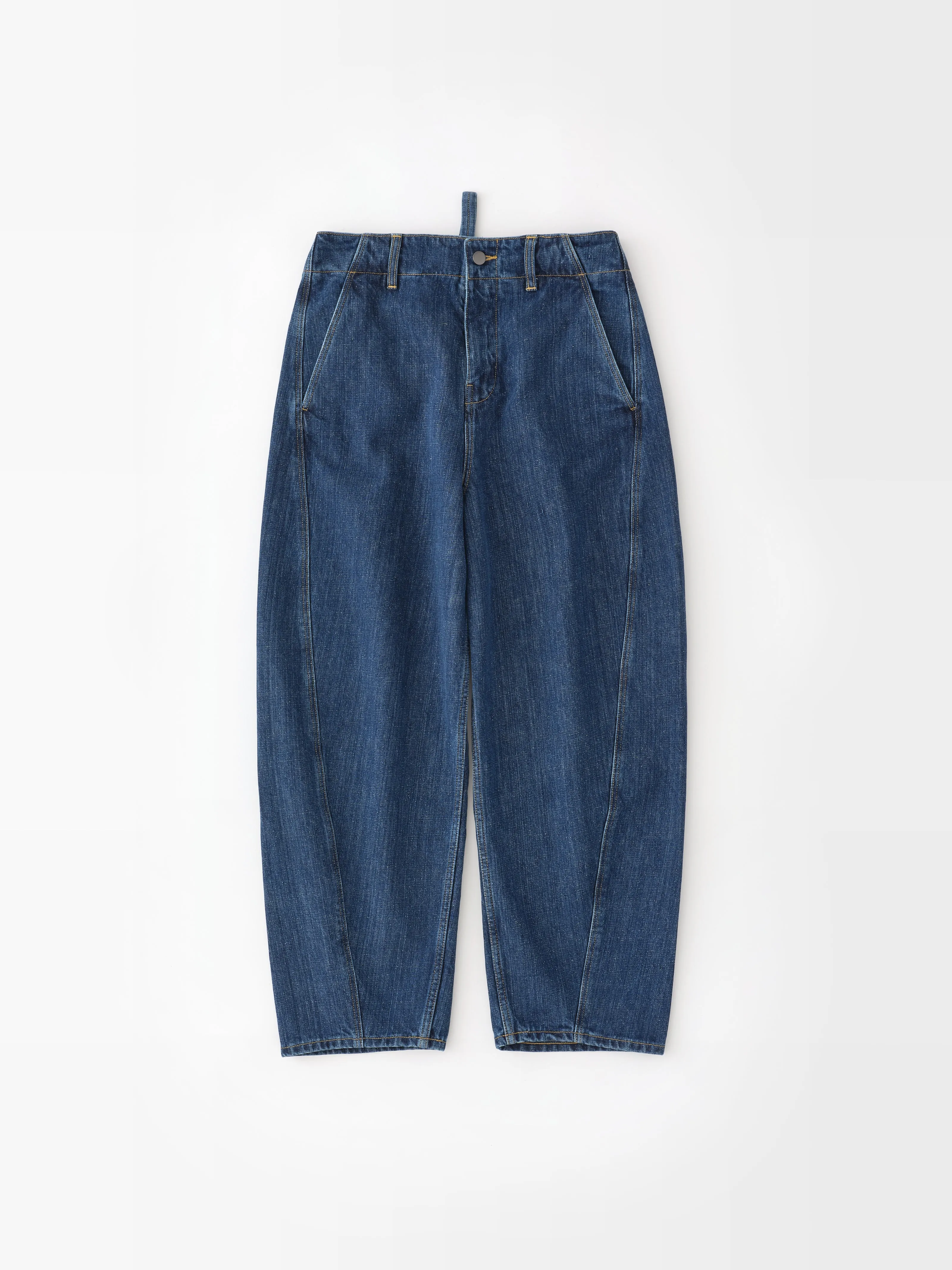 Akerman Washed Denim Pant in Indigo