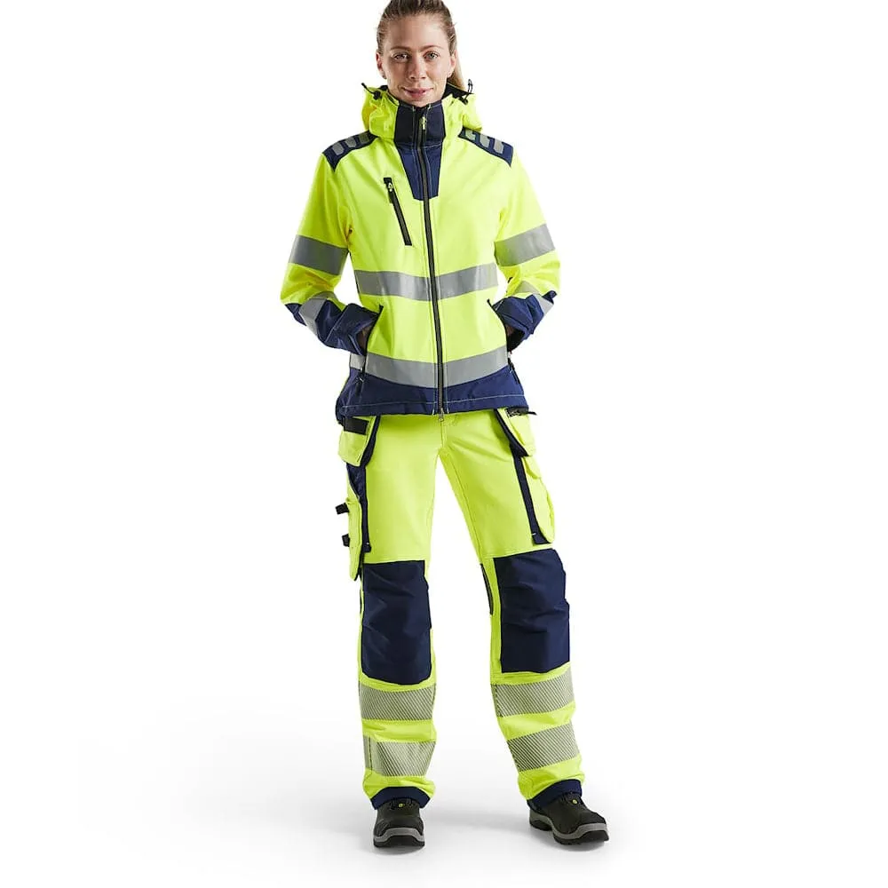 Blaklader 4791 Women's Hi-Vis Waterproof Stretch Softshell Jacket