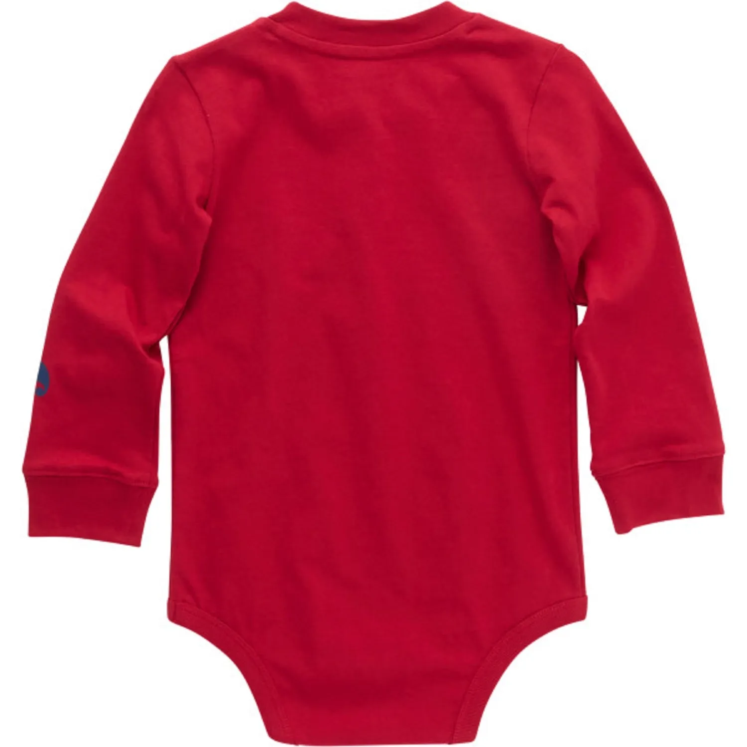 Carhartt Boys' Fire Truck Graphic Long Sleeve Bodysuit