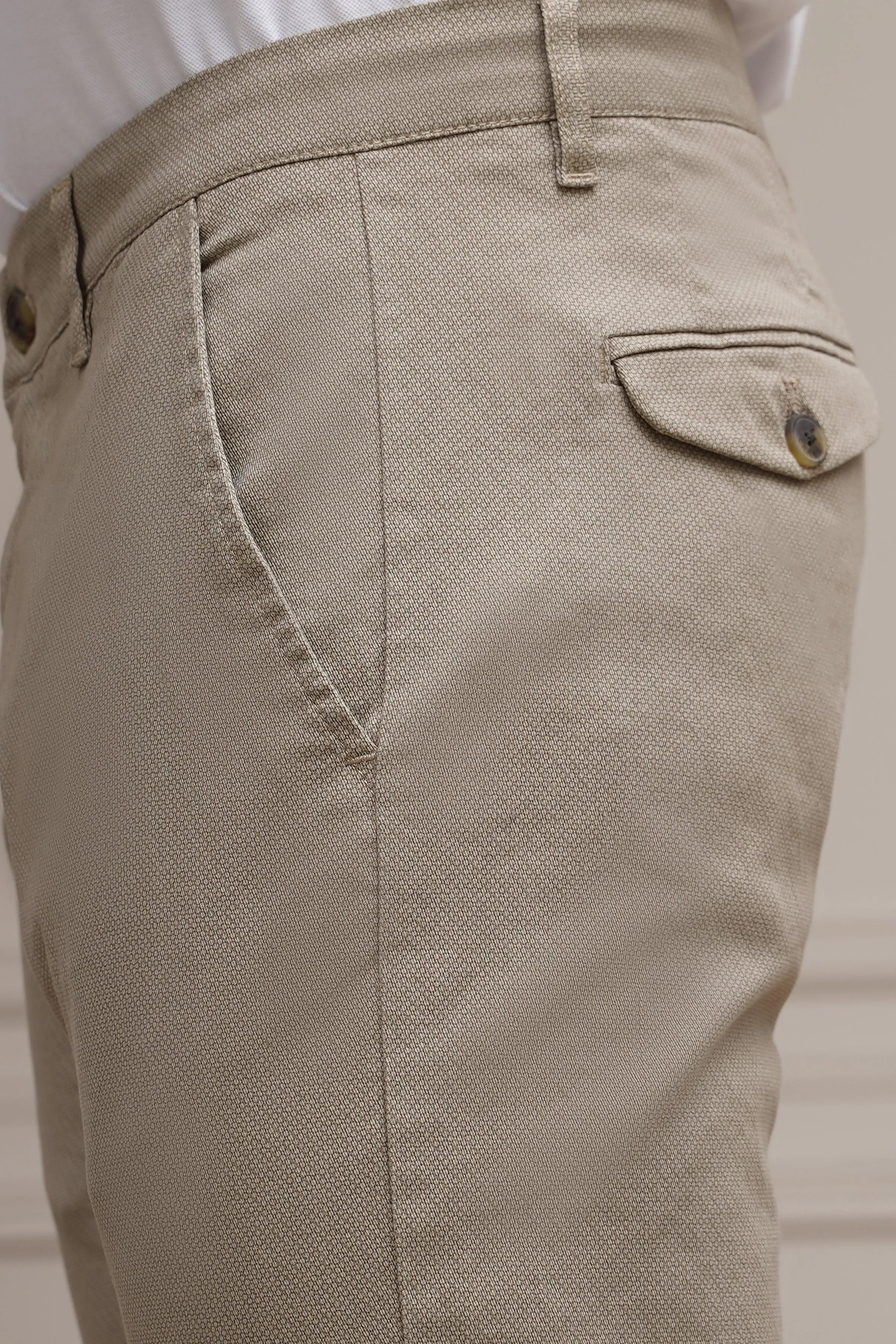 CASUAL PANT CROSS POCKET KHAKI