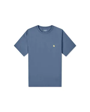 Chase T-Shirt - Storm Blue / Gold