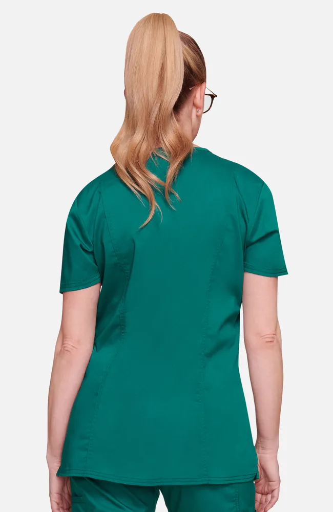 Cherokee Workwear Revolution Three-Pocket Scrub Top