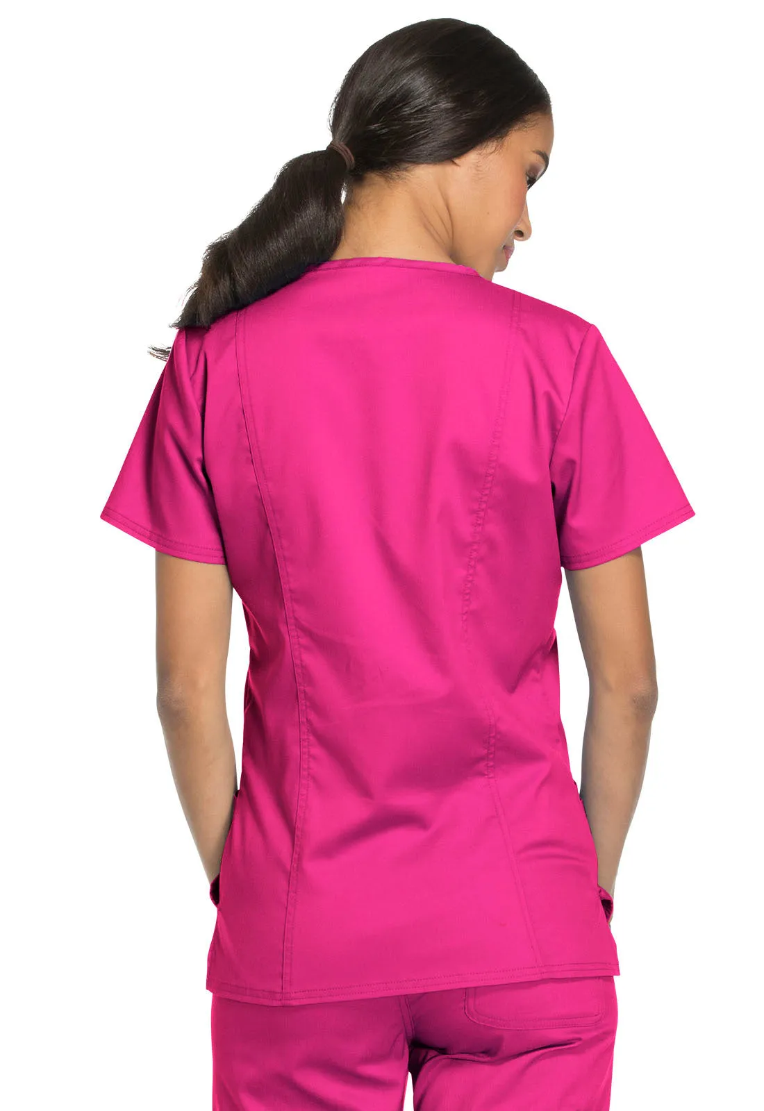 Cherokee Workwear Revolution Three-Pocket Scrub Top