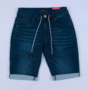 Cutty Tempo Indigo Blue Jean Shorts