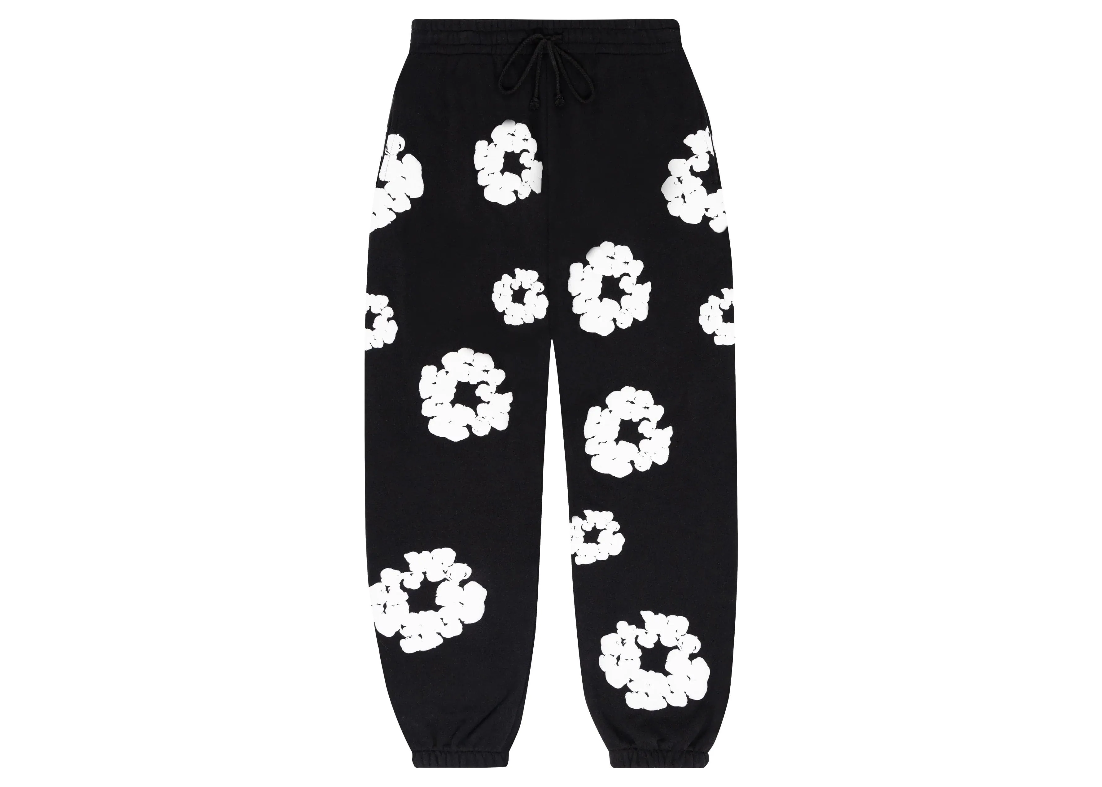 Denim Tears The Cotton Wreath Sweatpants Black