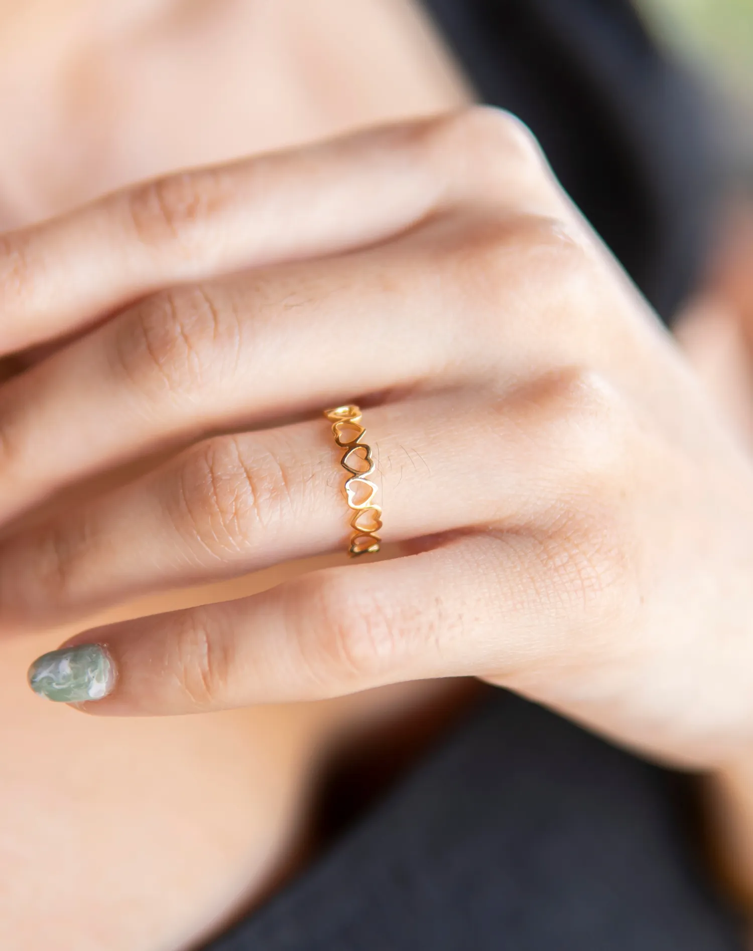 Heart Of Gold Ring - Mini