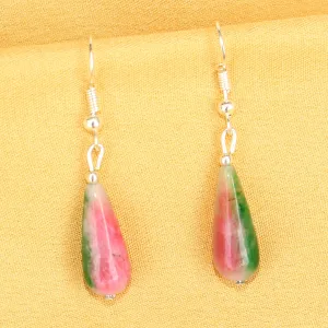 Imeora Multicolor Big Drop Shape Earrings