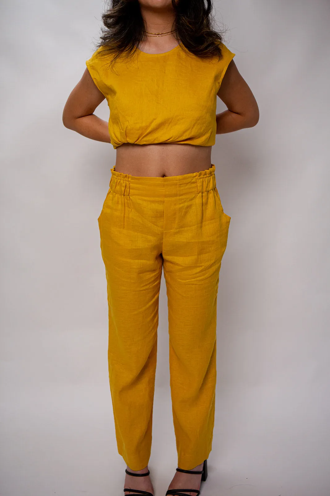 Megan 100% Linen Pants