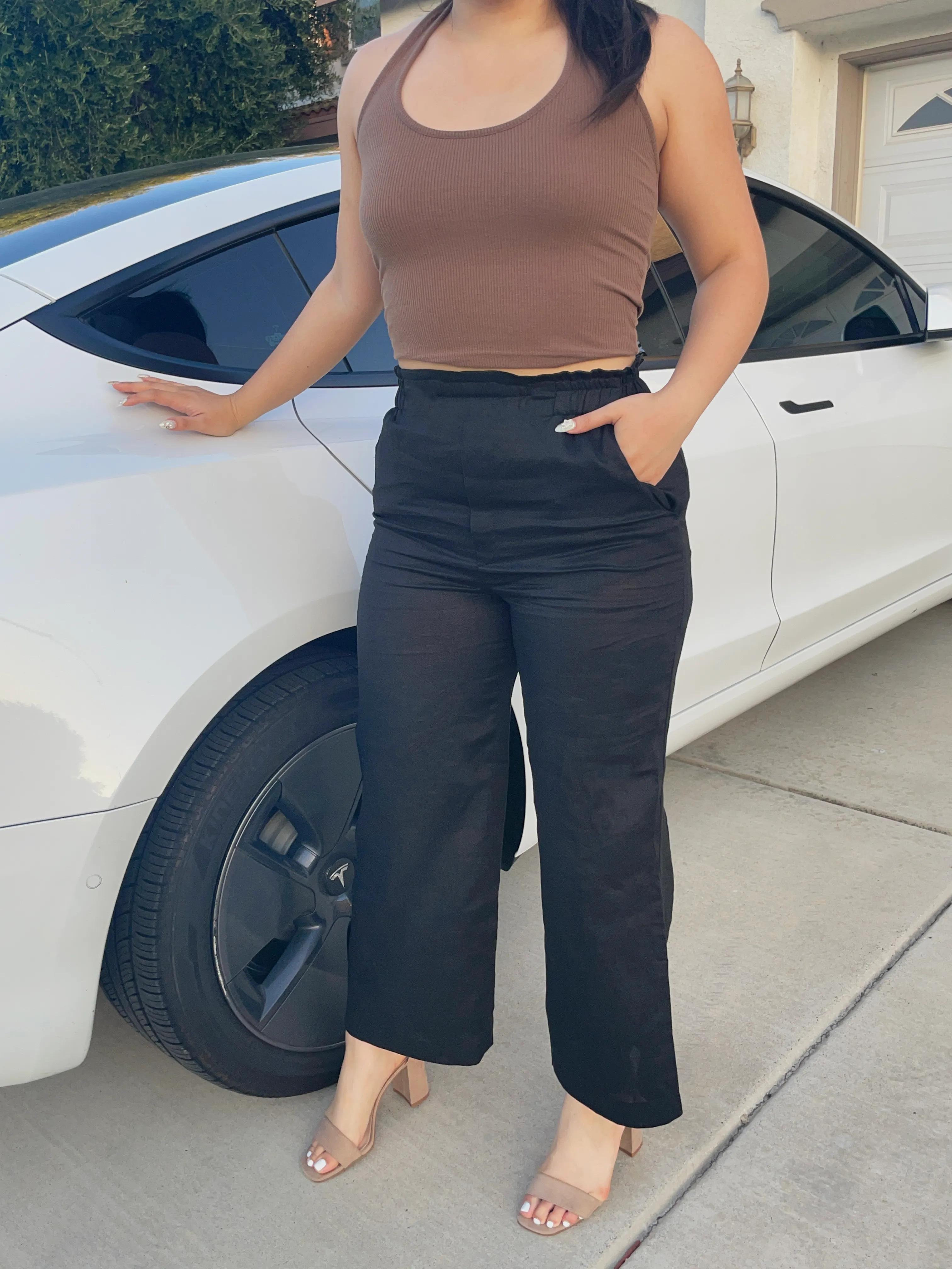 Megan 100% Linen Pants