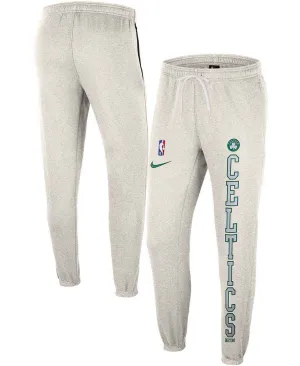 Men's Ash Fleece Pants Kelly Green Boston Celtics 75th Anniversary Courtside Nike Multi