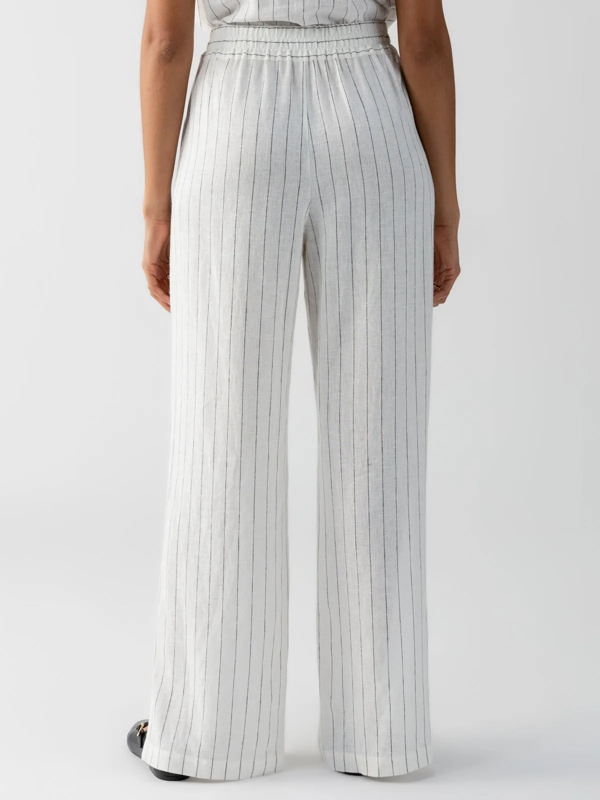 Ocean Front Pull-On Standard Rise Pant Biarritz Stripe