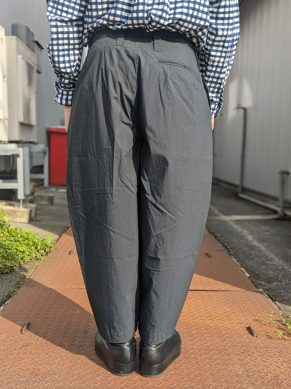 Porter Classic POPLIN BEBOP PANTS