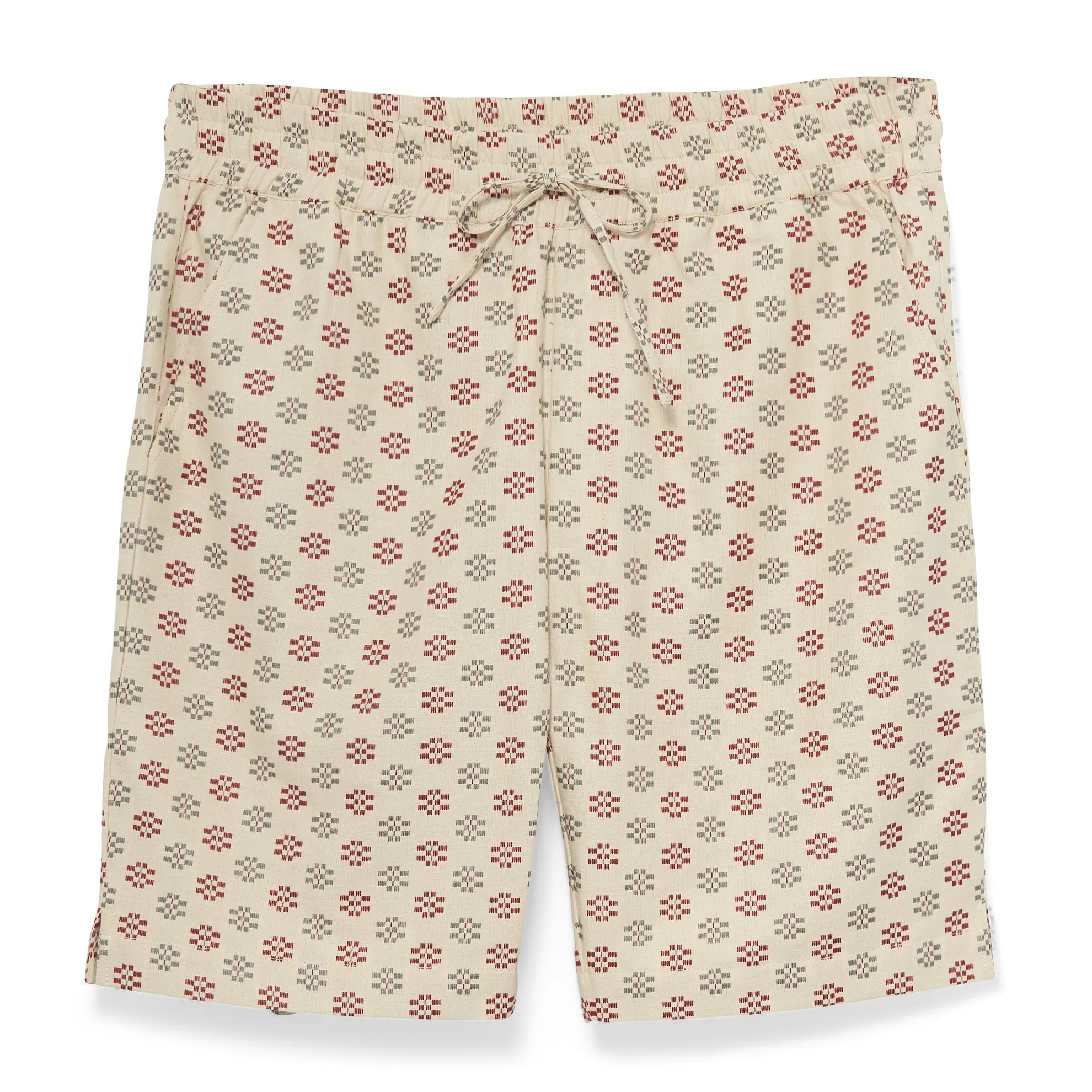 Print Drawstring Shorts