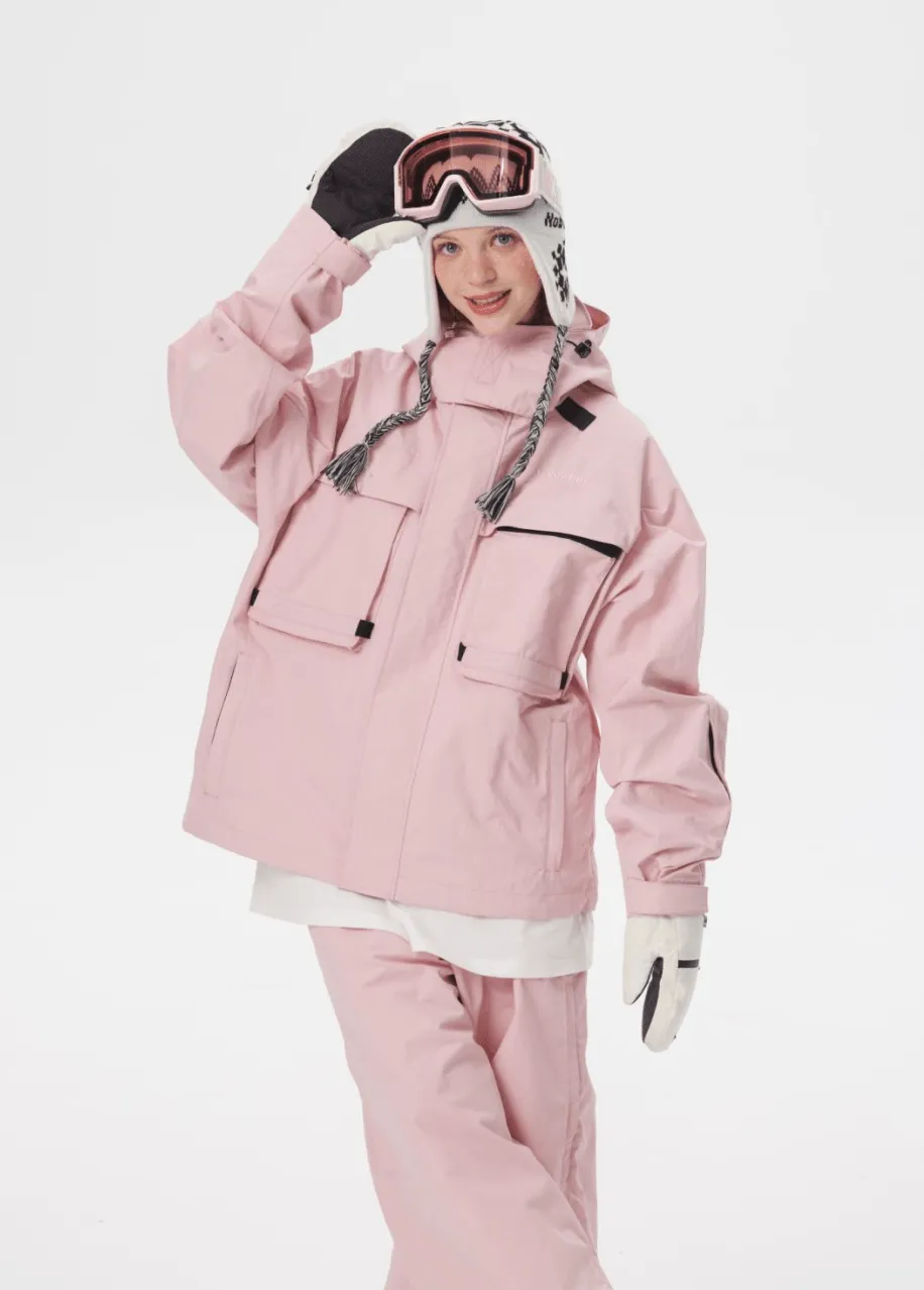 PURE FREE  2L Freestyle Pink Jacket & Pants