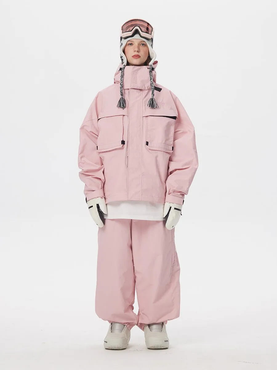 PURE FREE  2L Freestyle Pink Jacket & Pants