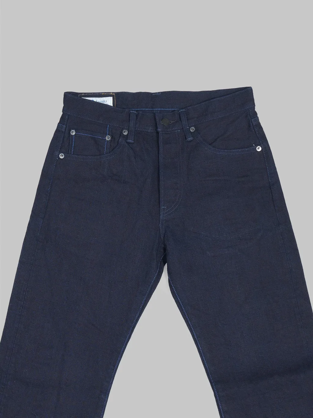 Tanuki IDR "Indigo x Indigo" 15oz Regular Straight Jeans