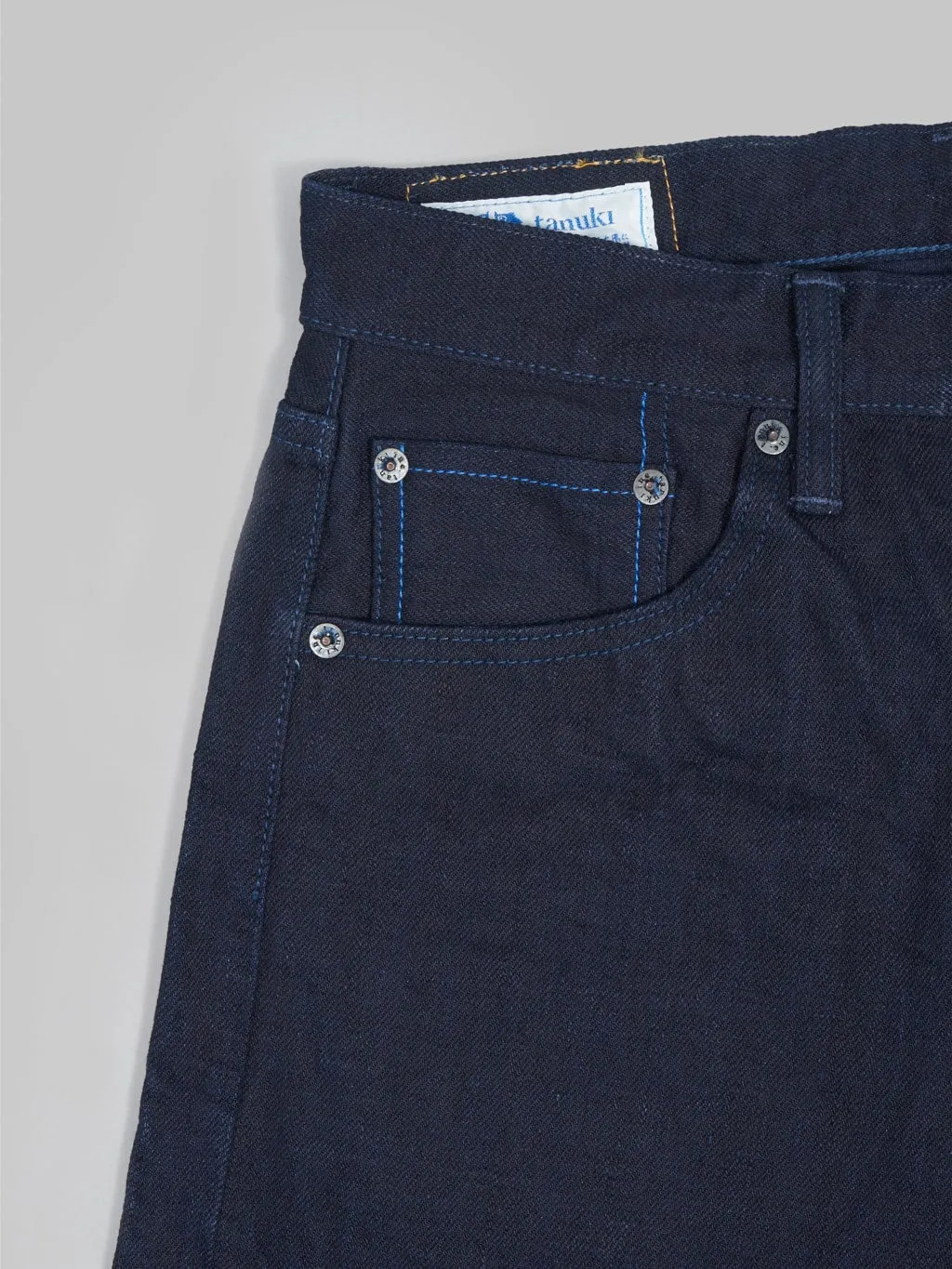 Tanuki IDR "Indigo x Indigo" 15oz Regular Straight Jeans