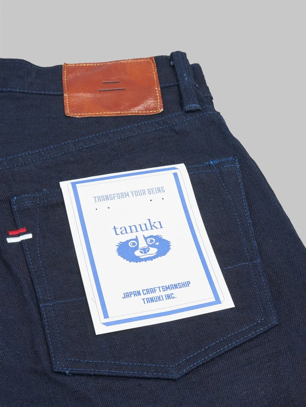 Tanuki IDR "Indigo x Indigo" 15oz Regular Straight Jeans