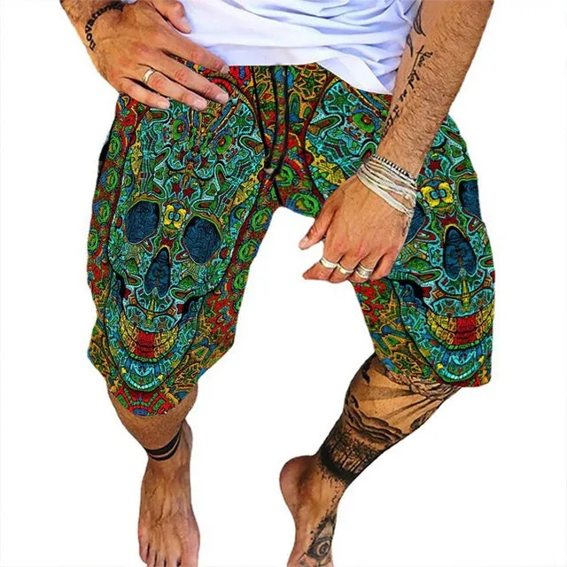 TEEK - Vintage Print Beach Pants