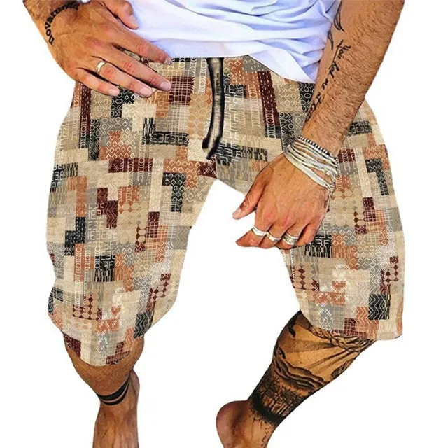 TEEK - Vintage Print Beach Pants