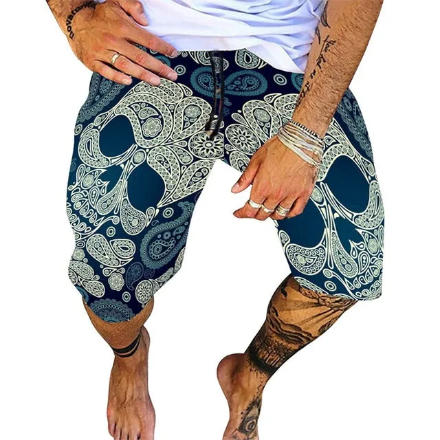 TEEK - Vintage Print Beach Pants