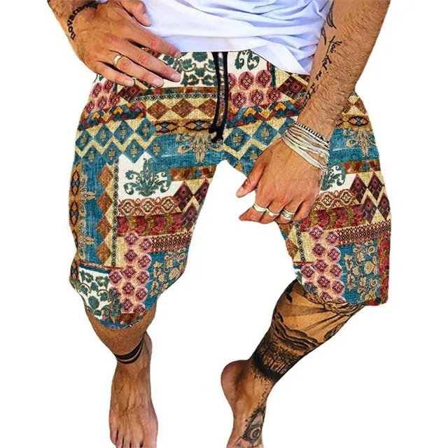 TEEK - Vintage Print Beach Pants