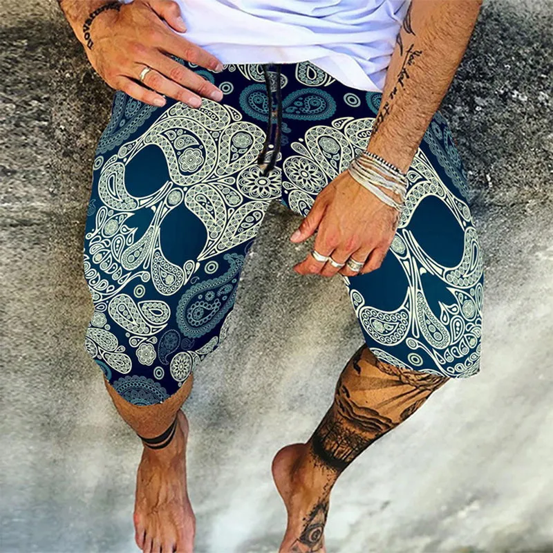 TEEK - Vintage Print Beach Pants