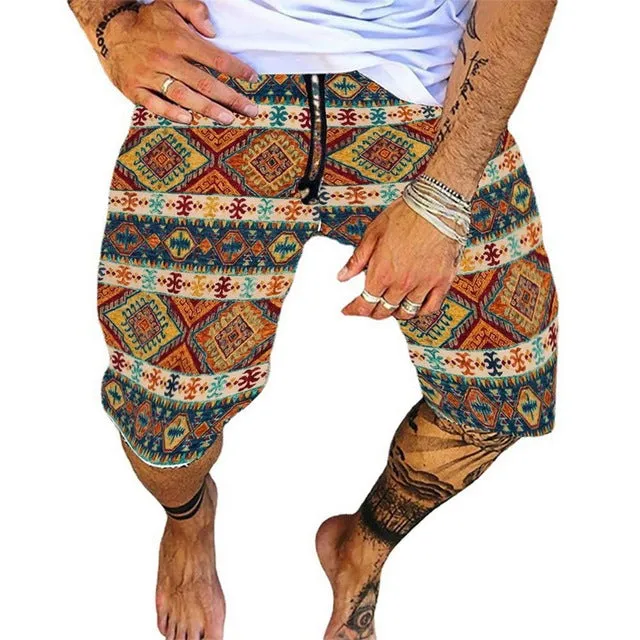 TEEK - Vintage Print Beach Pants