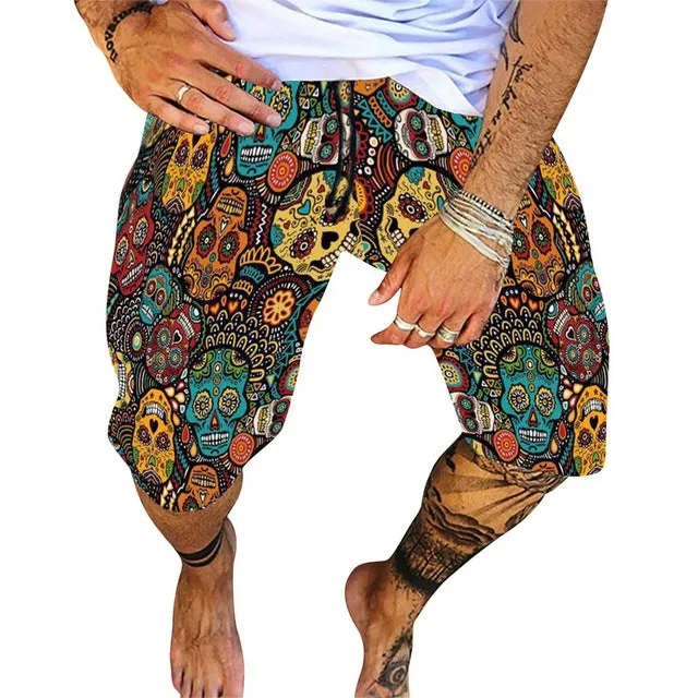 TEEK - Vintage Print Beach Pants