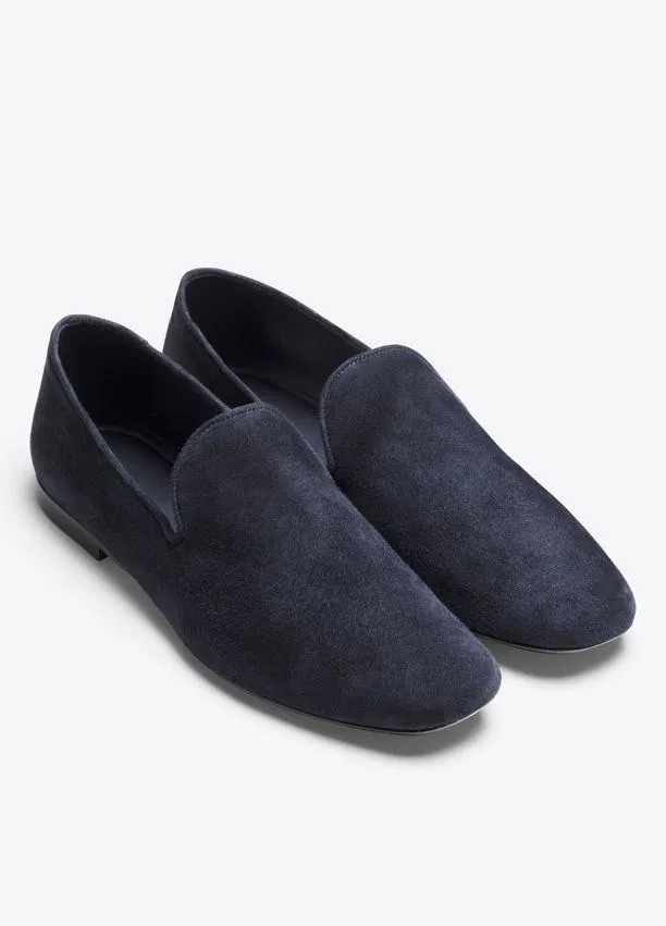 Vince - Bray Deep Blue slip-on loafers