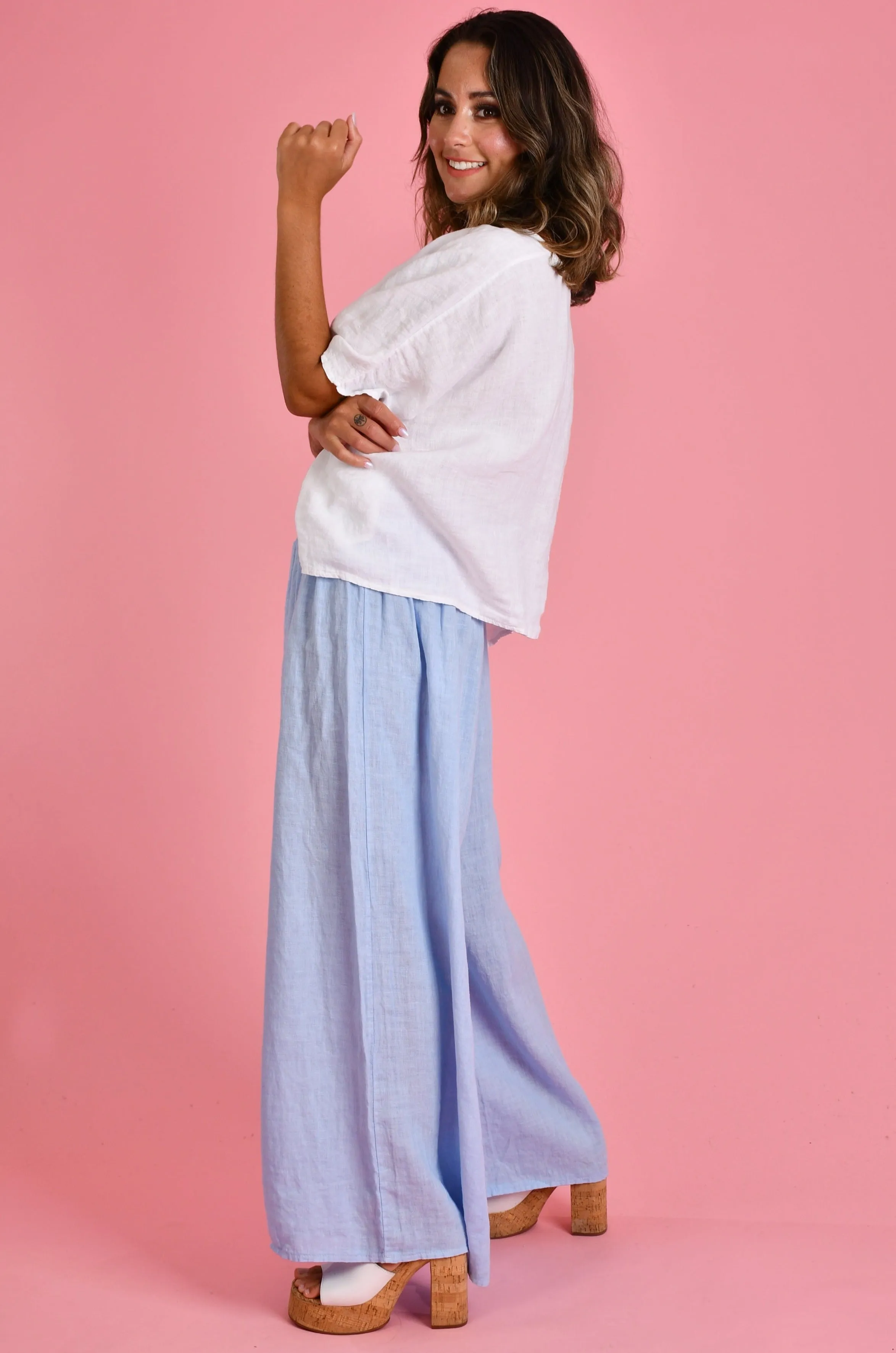 VLSP004 (24P154) - AMALFI PANT - SKY BLUE