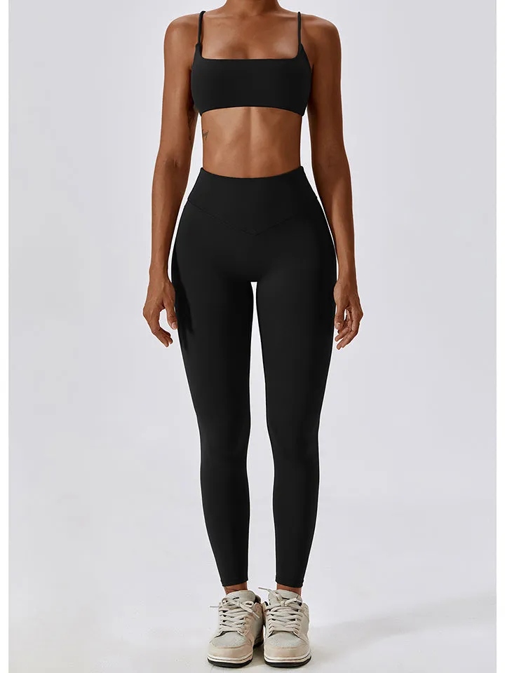 Wide Waistband Sports Pants