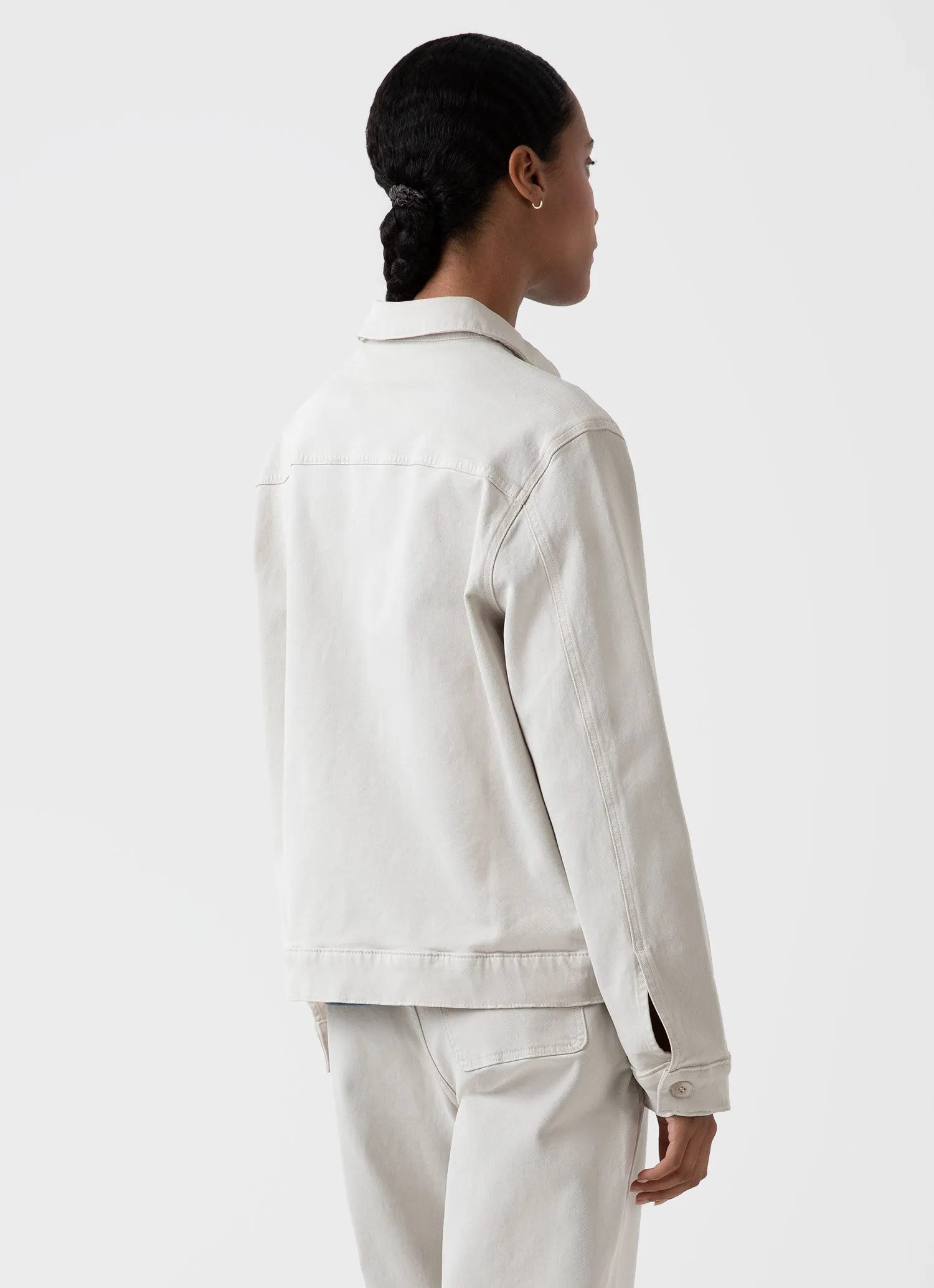 Women's Chore Jacket in Chalk